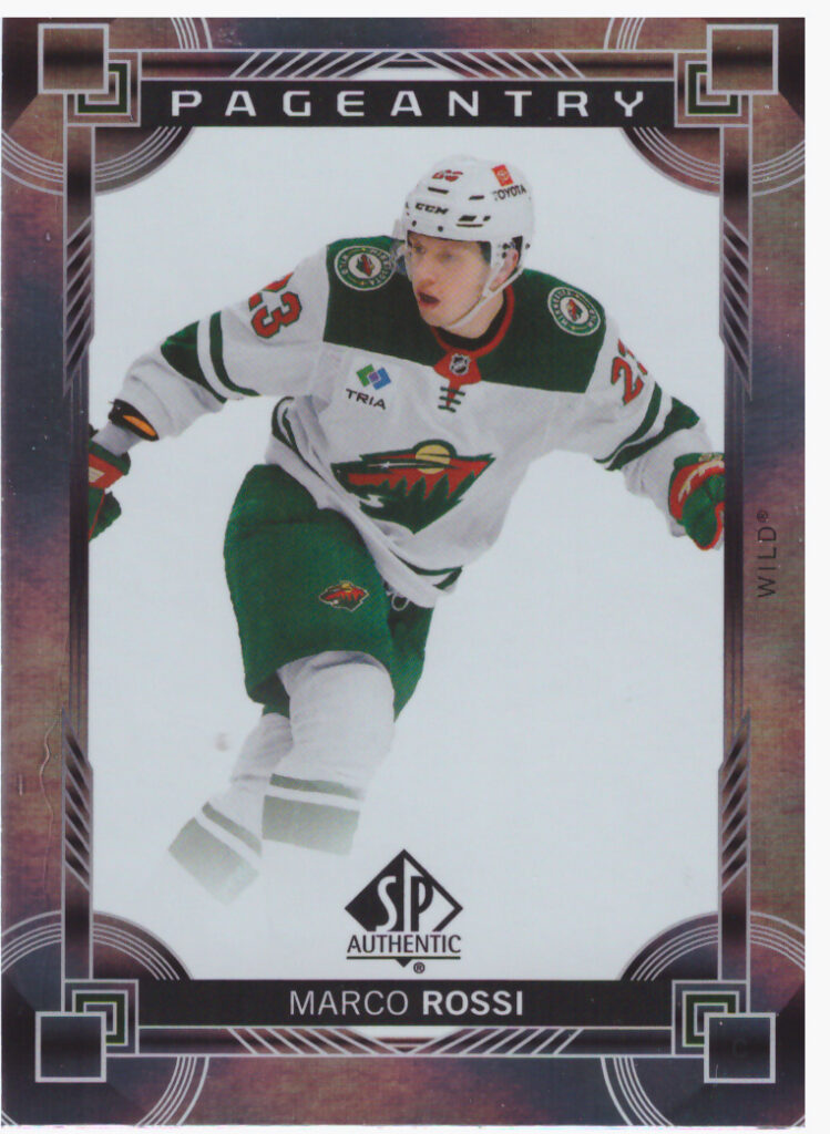2024/25 SP Authentic – Marco Rossi Minnesota Wild P-6