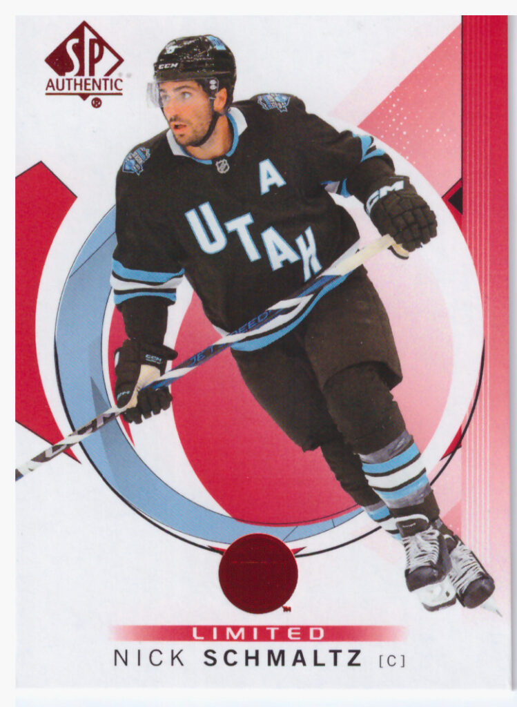 2024/25 SP Authentic – Nick Schmaltz Utah 65