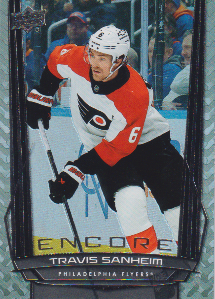 2025/26 Upper Deck Series 1 – Travis Sanheim Philadelphia Flyers E-32