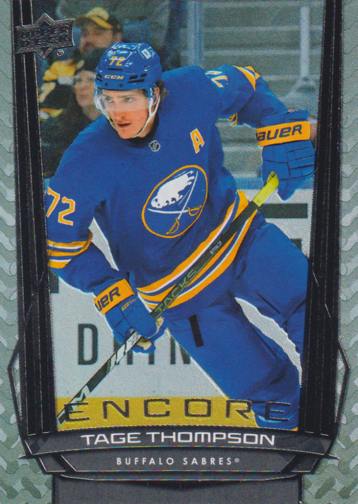 2025/26 Upper Deck Series 1 – Tage Thompson Buffalo Sabres E-15