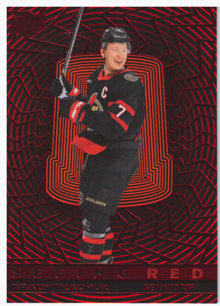 2023/24 UD Extended – Brady Tkachuk Ottawa Senators SR-8