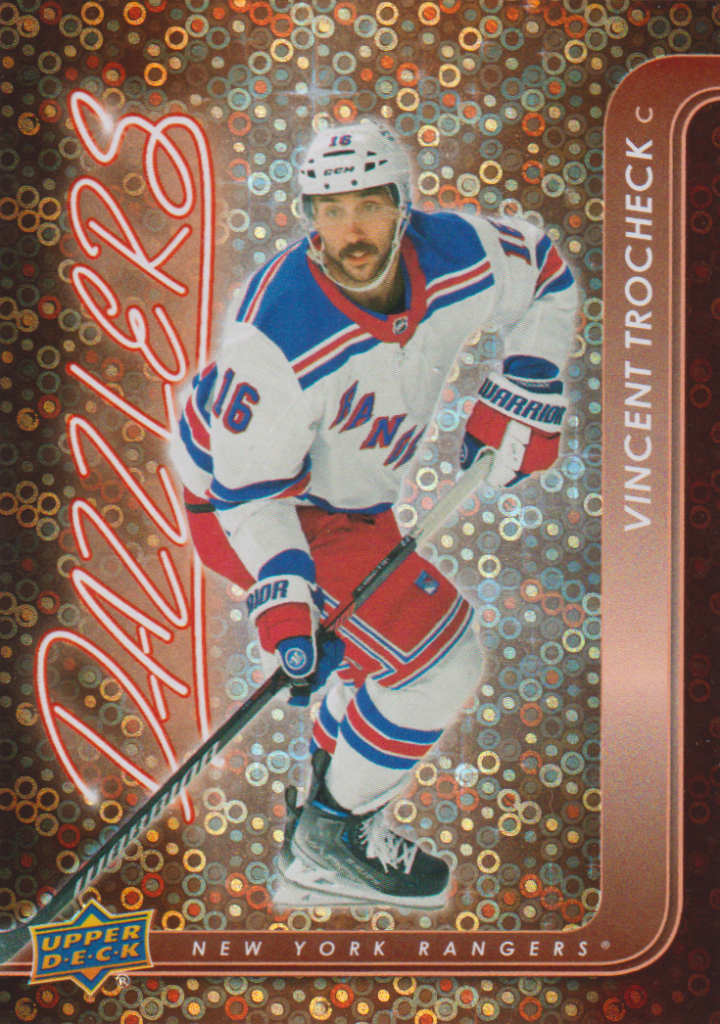 2024/25 Upper Deck Series 2 – Vincent Trocheck New York Rangers DZ-37