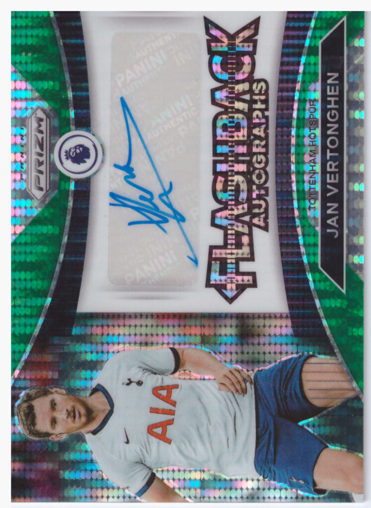 2022/23 Panini Prizm EPL – Jan Vertonghen Tottenham Hotspur FA-JV