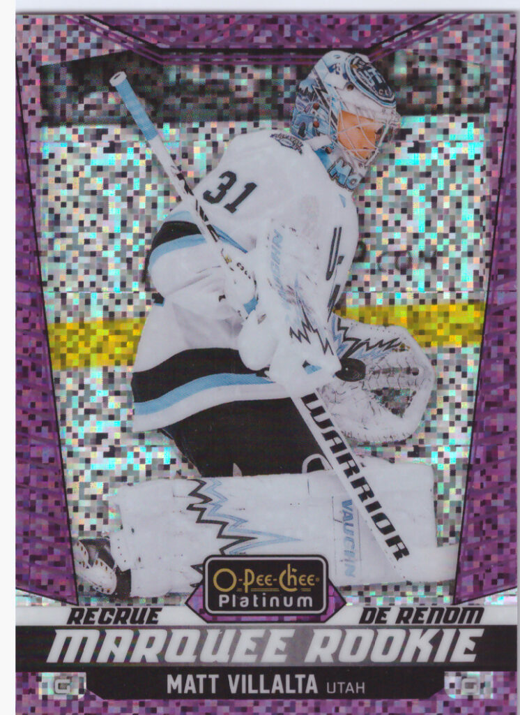 2023/24 O-Pee-Chee Platinum – Matt Villalta Utah 214   /299