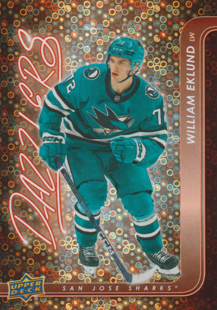 2024/25 Upper Deck Series 2 – William Eklund San Jose Shark DZ-4