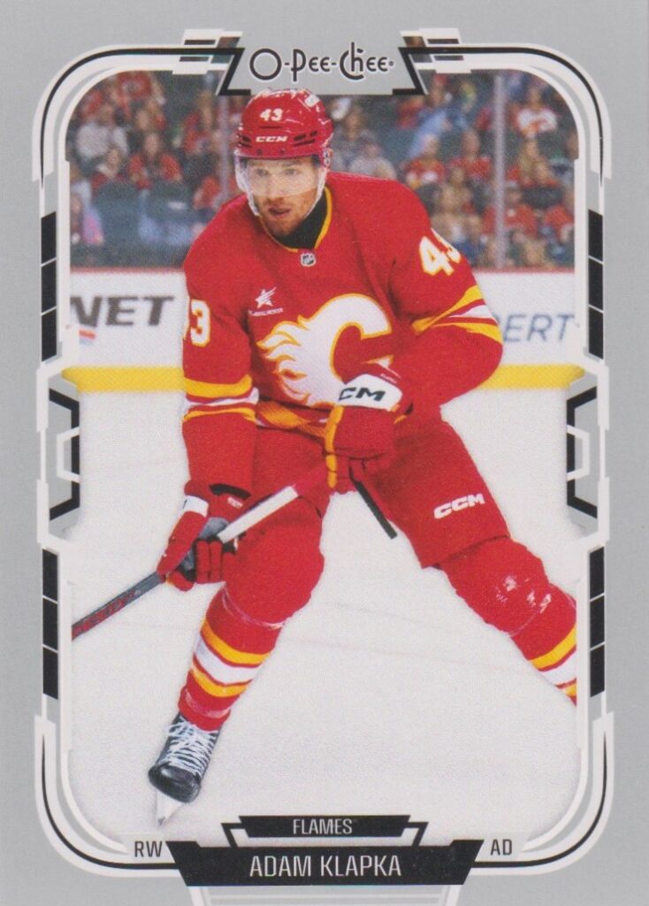 2025/26 O-Pee-Chee – Adam Klapka Calgary Flames 439