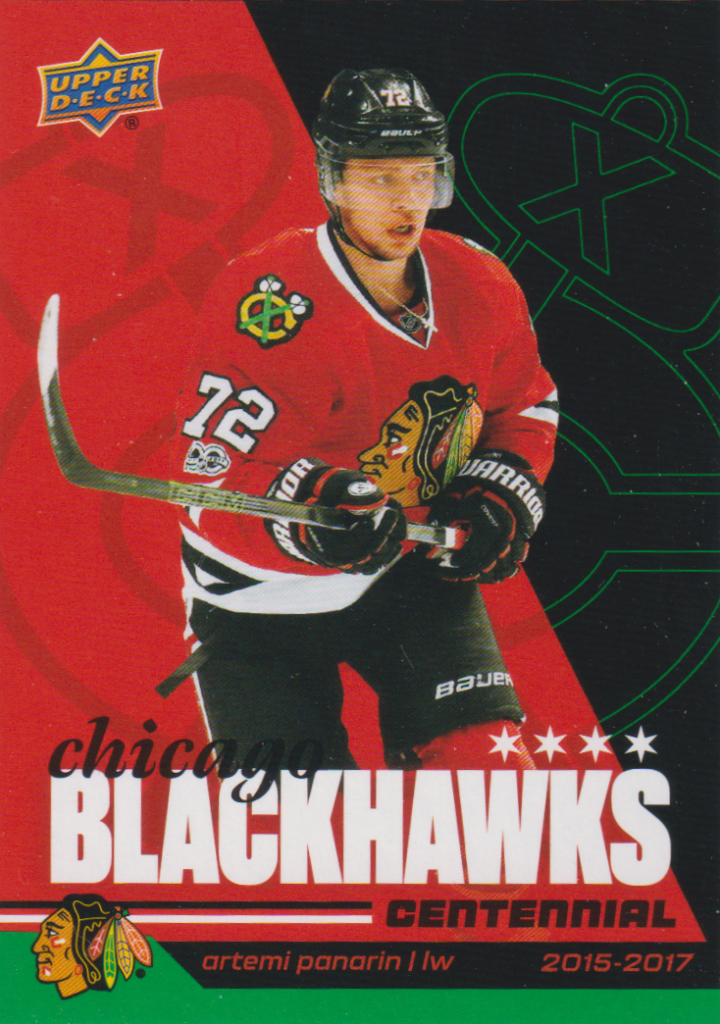 2025/26 Chicago Blackhawks Centennial (hobby) – Artemi Panarin Chicago Blackhawks 98