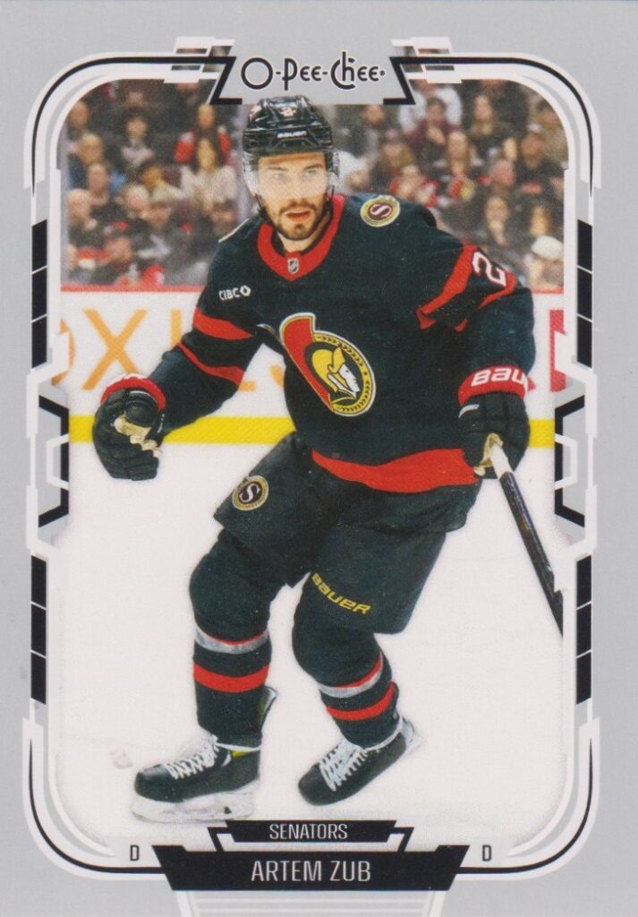2025/26 O-Pee-Chee – Artem Zub Ottawa Senators 159