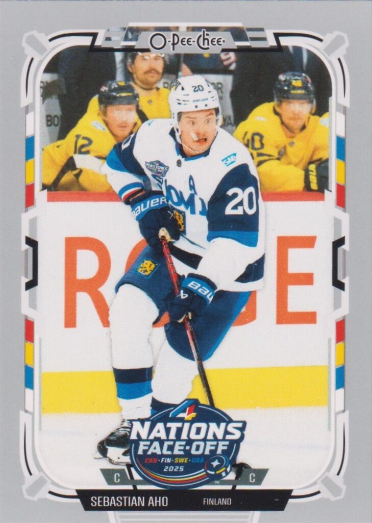 2025/26 O-Pee-Chee – Sebastian Aho Fínsko 535
