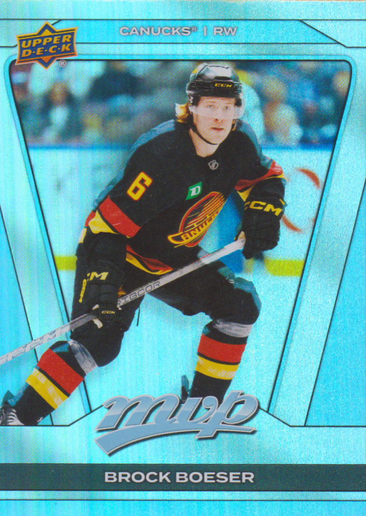 2025/26 MVP Silver Collection – Brock Boeser Vancouver Canucks 4