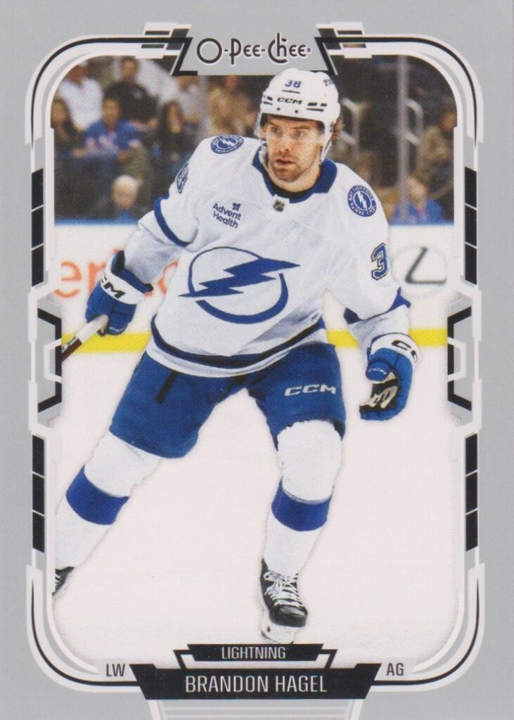2025/26 O-Pee-Chee – Brandon Hagel Tampa Bay Lightning 419