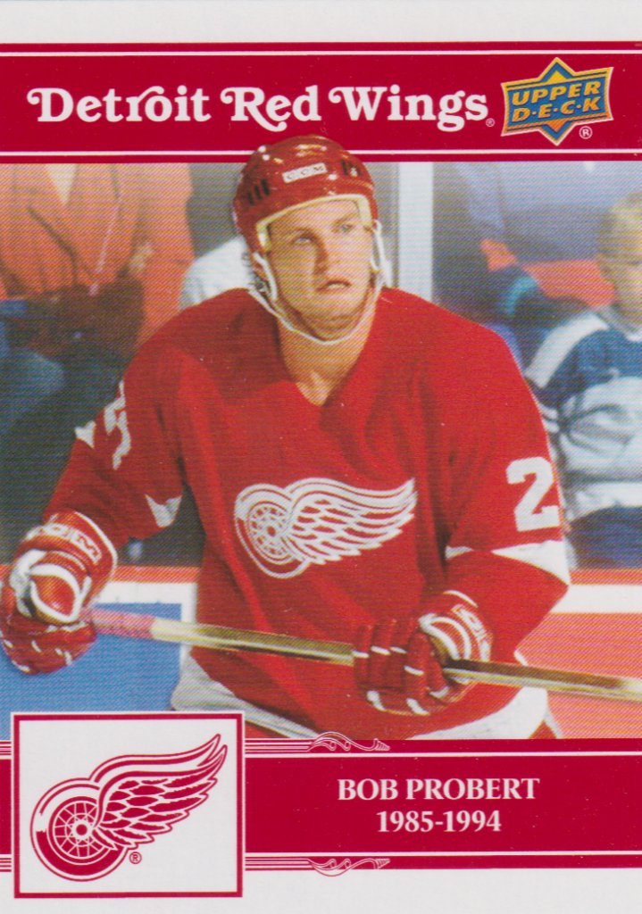 2025/26 Detroit Red Wings Centennial (hobby) – Bob Probert Detroit Red Wings 86