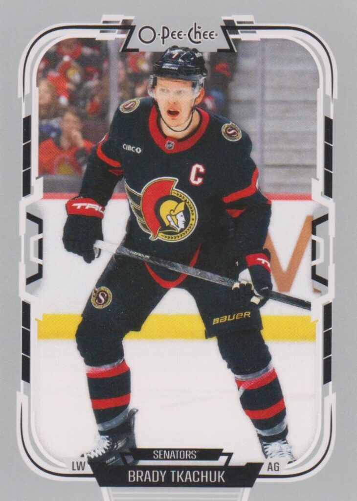 2025/26 O-Pee-Chee – Brady Tkachuk Ottawa Senators 479