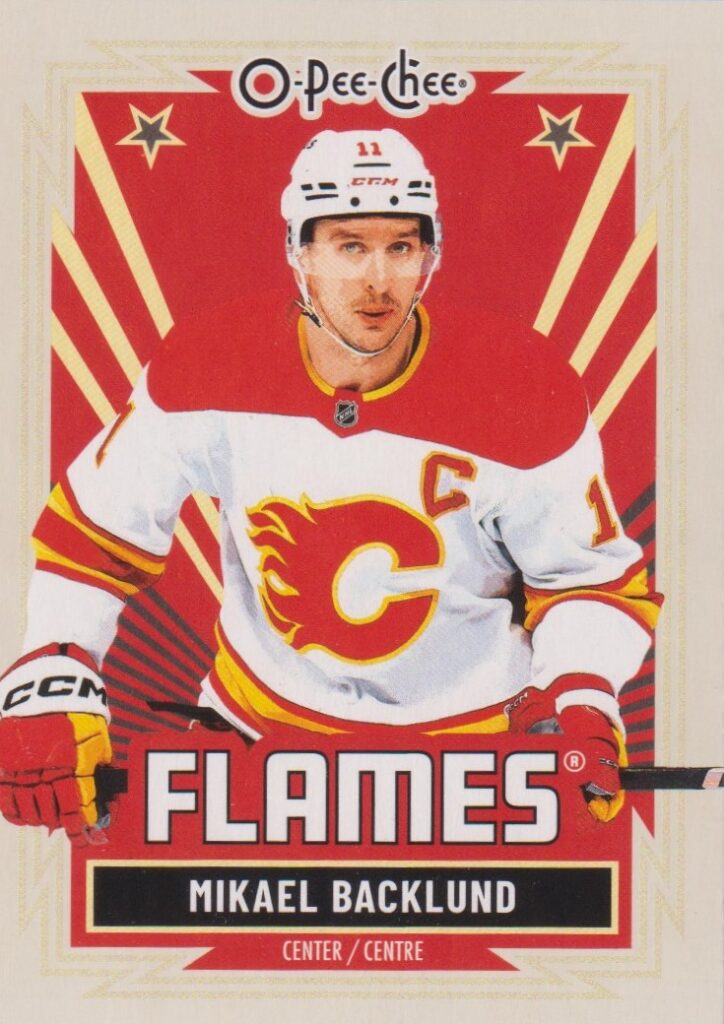 2025/26 O-Pee-Chee – Mikael Backlund Calgary Flames 46