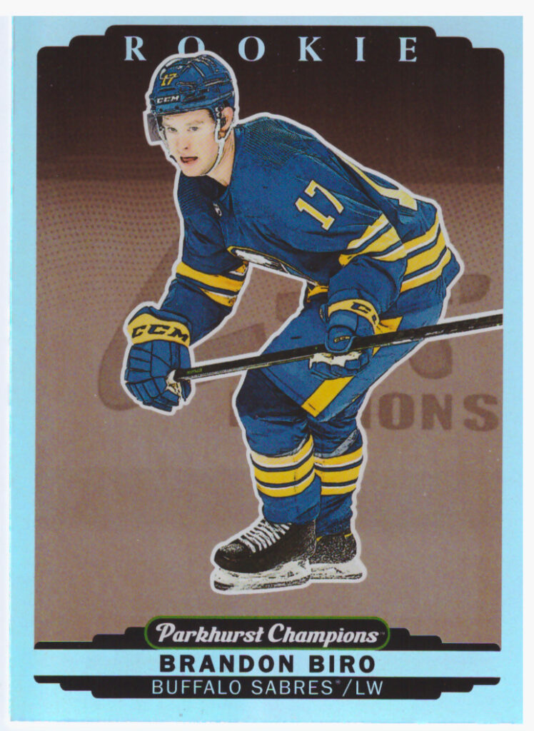 2022/23 Parkhurst Champions – Brandon Biro Buffalo Sabres 265