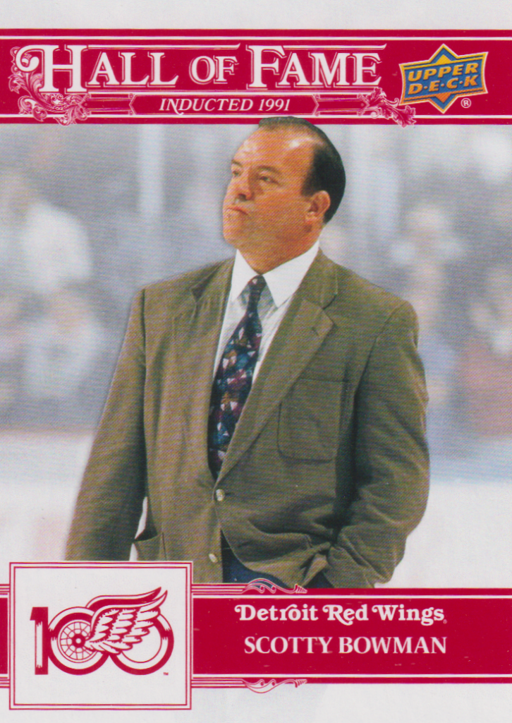 2025/26 Detroit Red Wings Centennial (hobby) – Scotty Bowman Detroit Red Wings 109