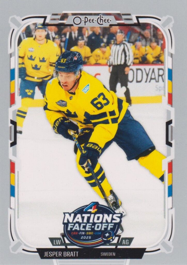 2025/26 O-Pee-Chee – Jesper Bratt Švédsko 538