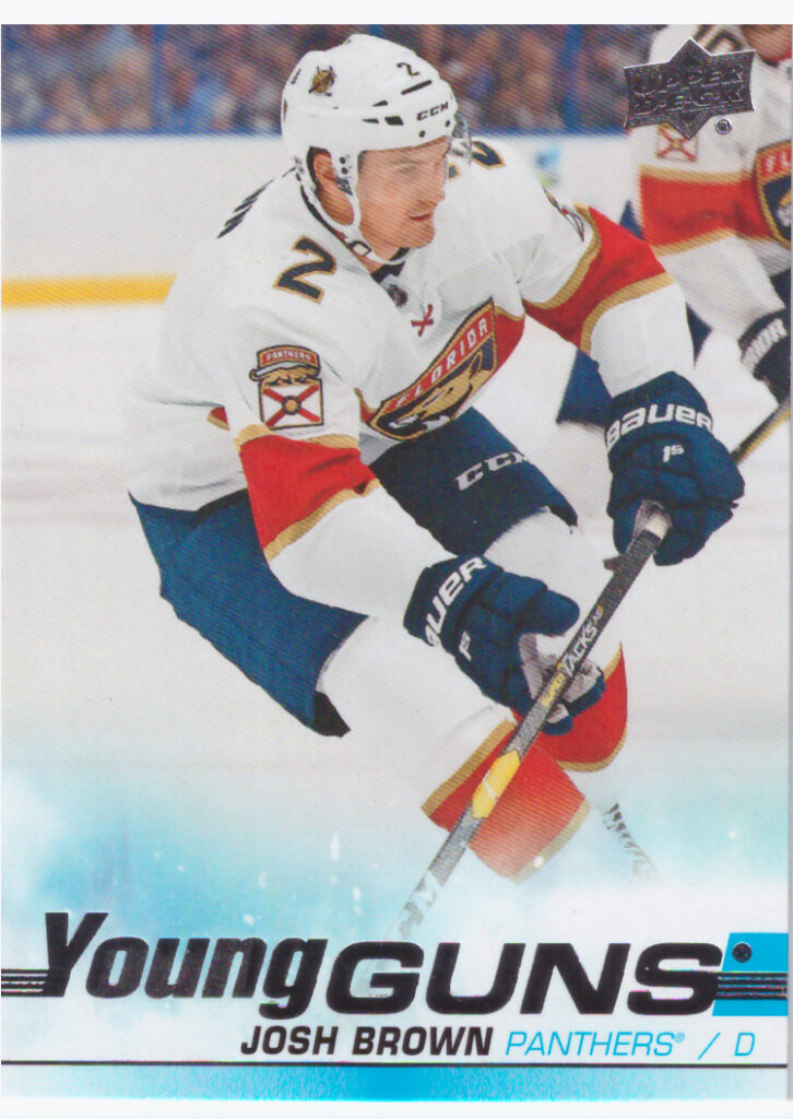 2019/20 Upper Deck Series 1 – Josh Brown Florida Panthers 247