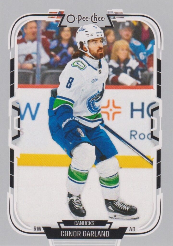 2025/26 O-Pee-Chee – Conor Garland Vancouver Canucks 30