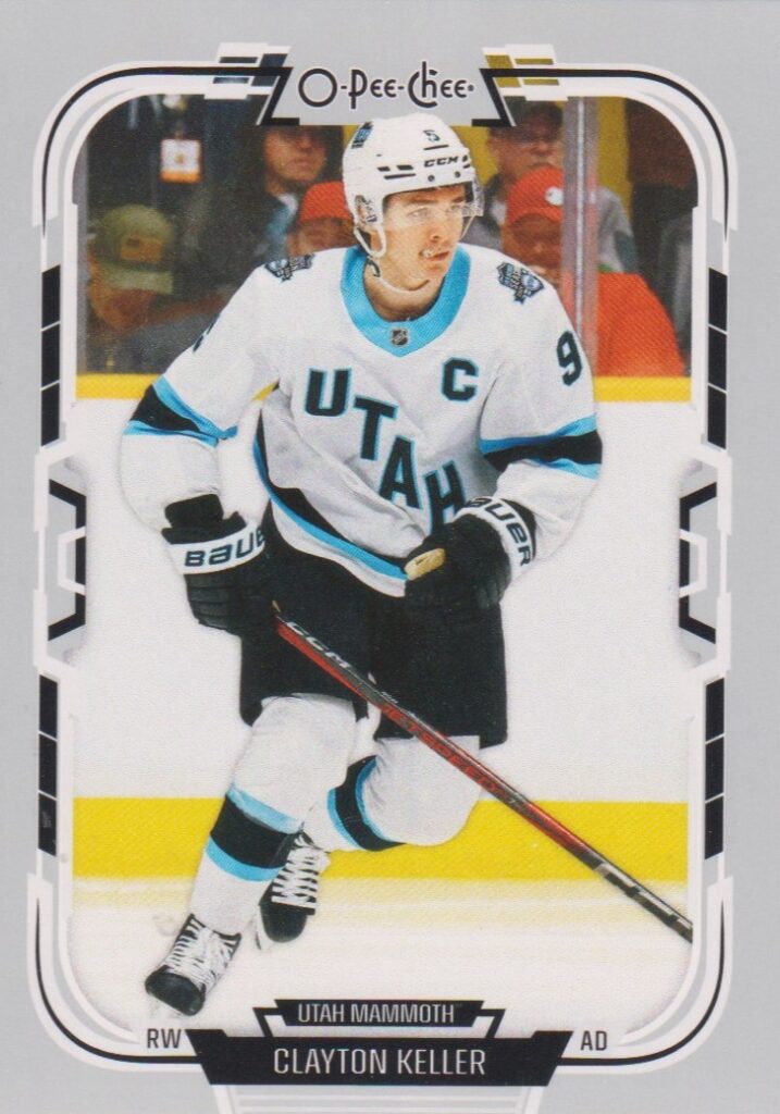 2025/26 O-Pee-Chee – Clayton Keller Utah Mammoth 110