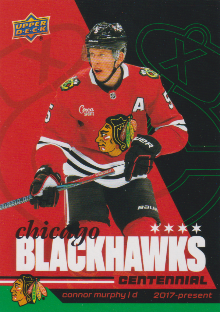 2025/26 Chicago Blackhawks Centennial (hobby) – Connor Murphy Chicago Blackhawks 54