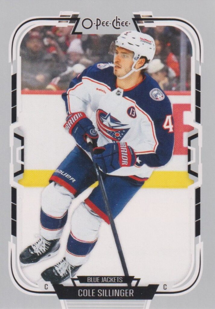 2025/26 O-Pee-Chee – Cole Sillinger Columbus Blue Jackets 222