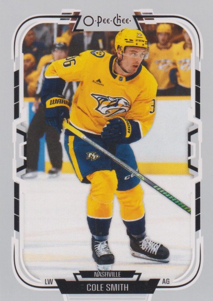 2025/26 O-Pee-Chee – Cole Smith Nashville Predators 378