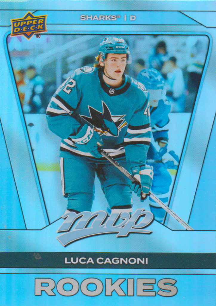 2025/26 MVP Silver Collection – Luca Cagnoni San Jose Sharks 245