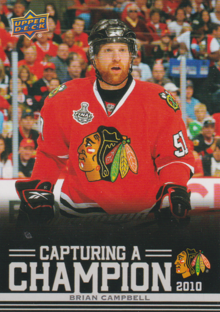 2025/26 Chicago Blackhawks Centennial (hobby) – Brian Campbell Chicago Blackhawks CC-8
