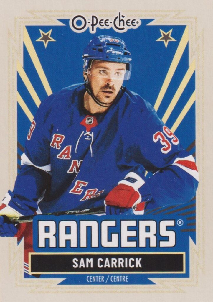2025/26 O-Pee-Chee – Sam Carrick New York Rangers 183