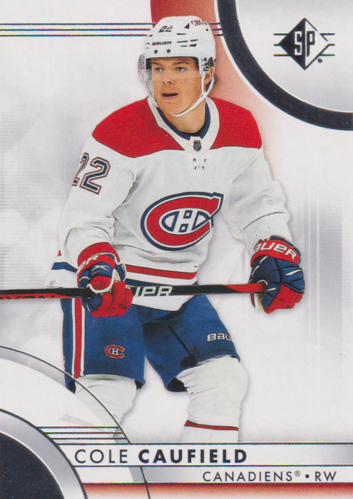 2023/24 UD SP – Cole Caufield Montreal Canadiens 18