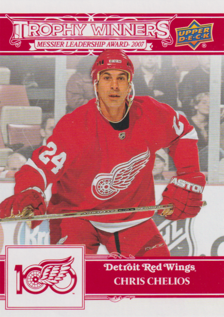 2025/26 Detroit Red Wings Centennial (hobby) – Chris Chelios Detroit Red Wings 158