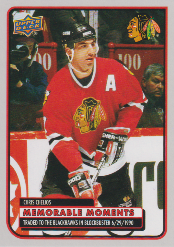 2025/26 Chicago Blackhawks Centennial (hobby) – Chris Chelios Chicago Blackhawks MM-16