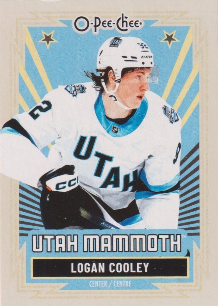 2025/26 O-Pee-Chee – Logan Cooley Utah Mammoth 130