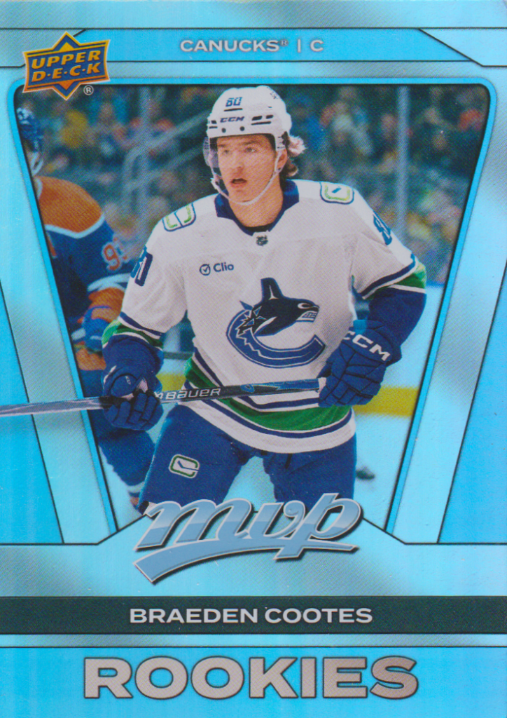 2025/26 MVP Silver Collection – Braeden Cootes Vancouver Canucks 260