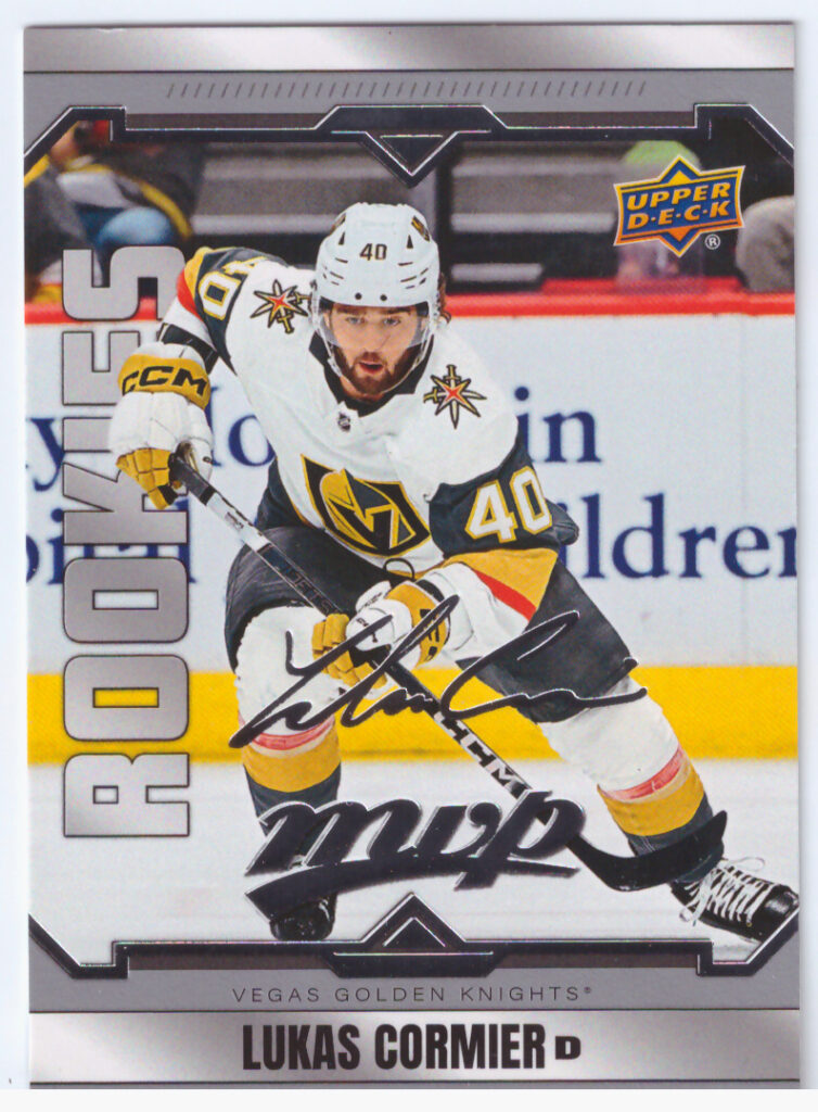 2024/25 MVP – Lukas Cormier Las Vegas Golden Knights 238