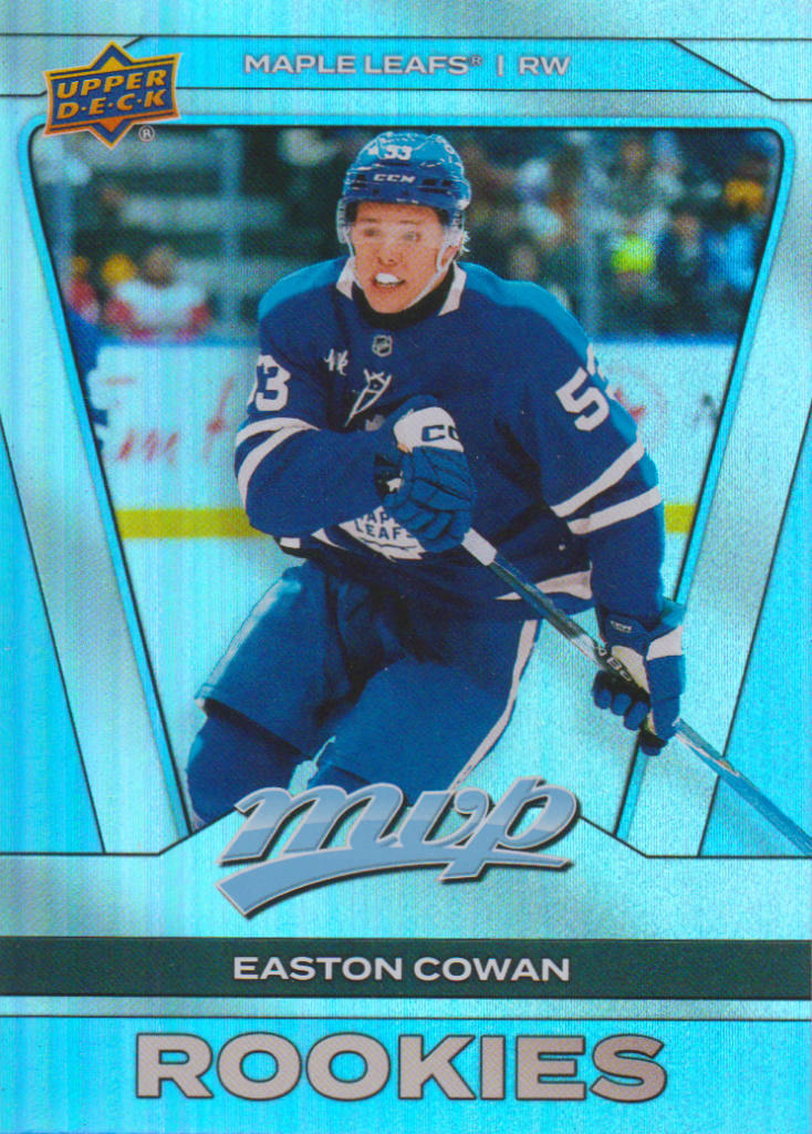 2025/26 MVP Silver Collection – Easton Cowan Toronto Maple Leafs 265