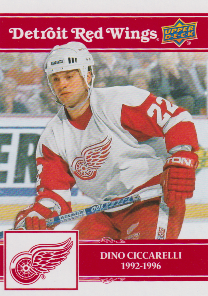 2025/26 Detroit Red Wings Centennial (hobby) – Dino Ciccarelli Detroit Red Wings 75
