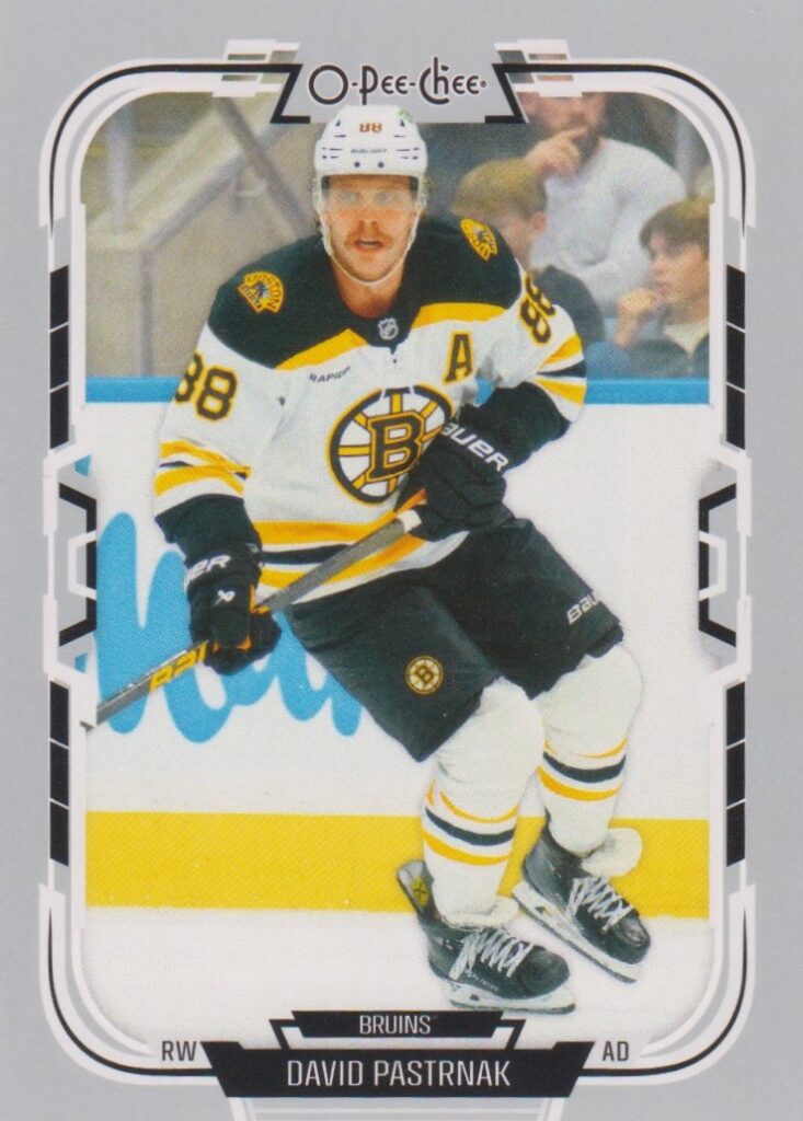 2025/26 O-Pee-Chee – David Pastrnak Boston Bruins 56
