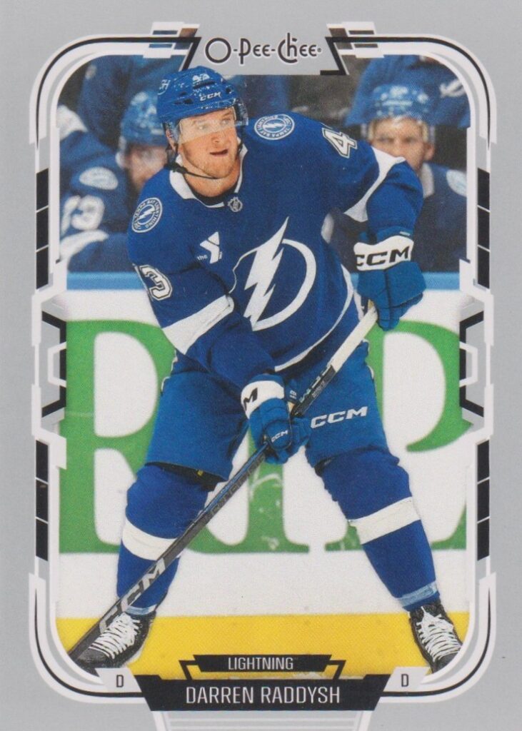 2025/26 O-Pee-Chee – Darren Raddysh Tampa Bay Lightning 455