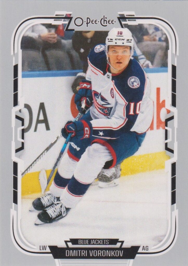 2025/26 O-Pee-Chee – Dmitri Voronkov Columbus Blue Jackets 275