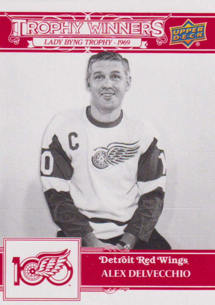 2025/26 Detroit Red Wings Centennial (hobby) – Alex Delvecchio Detroit Red Wings 142