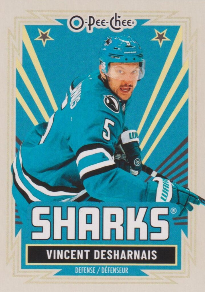 2025/26 O-Pee-Chee – Vincent Desharnais San Jose Sharks 399