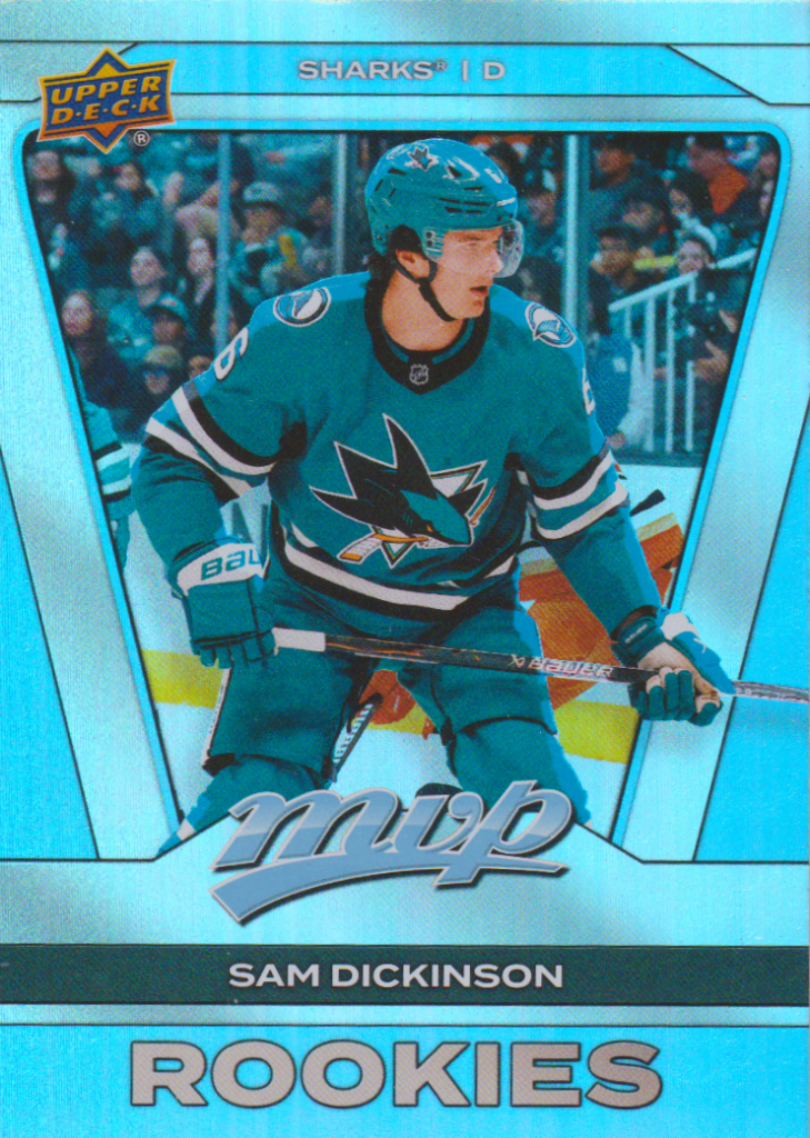 2025/26 MVP Silver Collection – Sam Dickinson San Jose Sharks 267