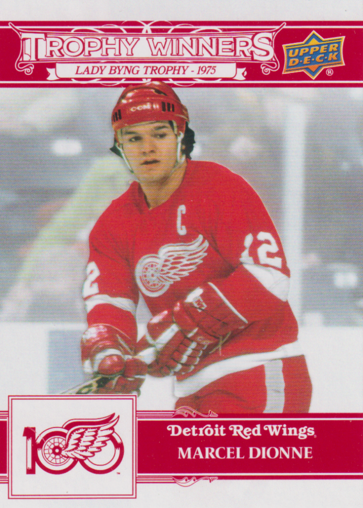 2025/26 Detroit Red Wings Centennial (hobby) – Marcel Dionne Detroit Red Wings 143