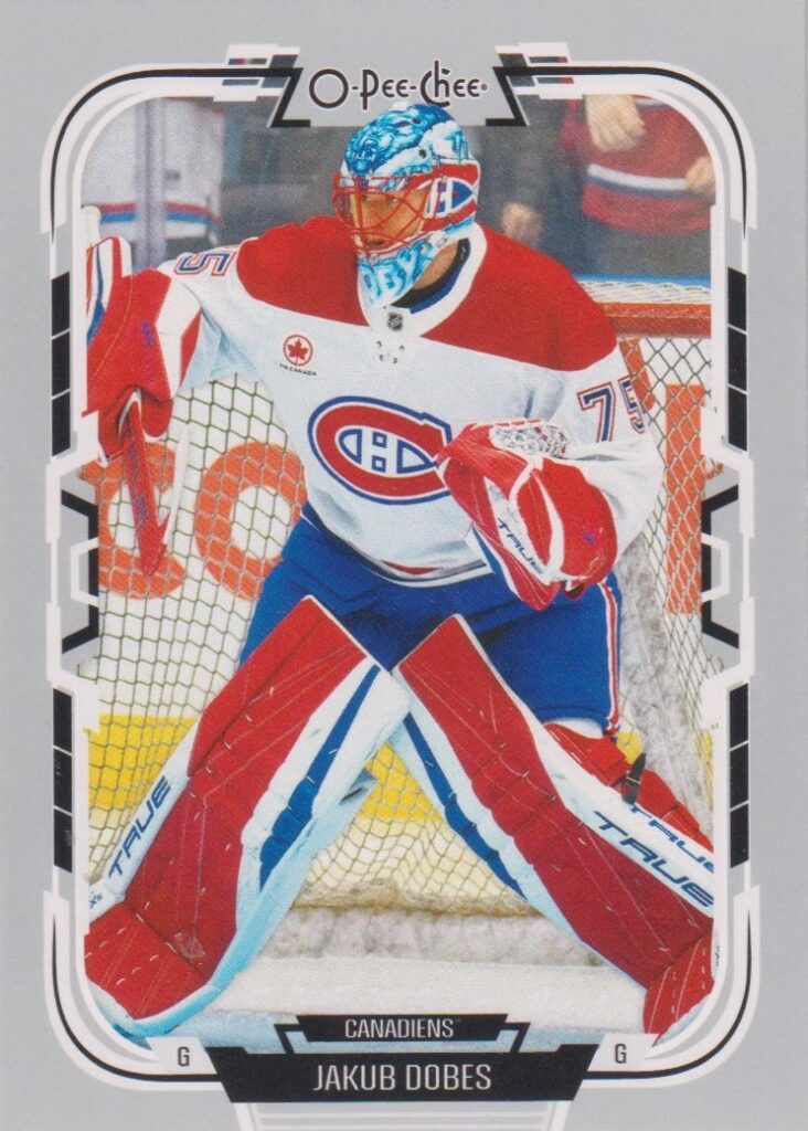 2025/26 O-Pee-Chee – Jakub Dobes Montreal Canadiens 77