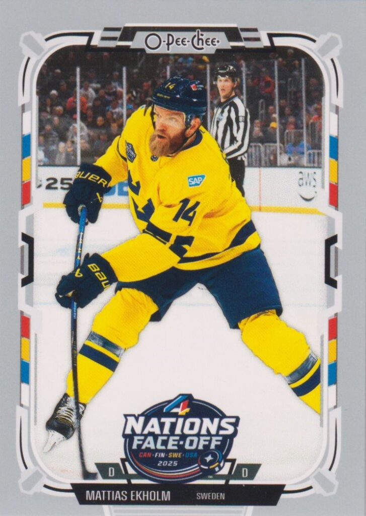 2025/26 O-Pee-Chee – Mattias Ekholm Švédsko 527