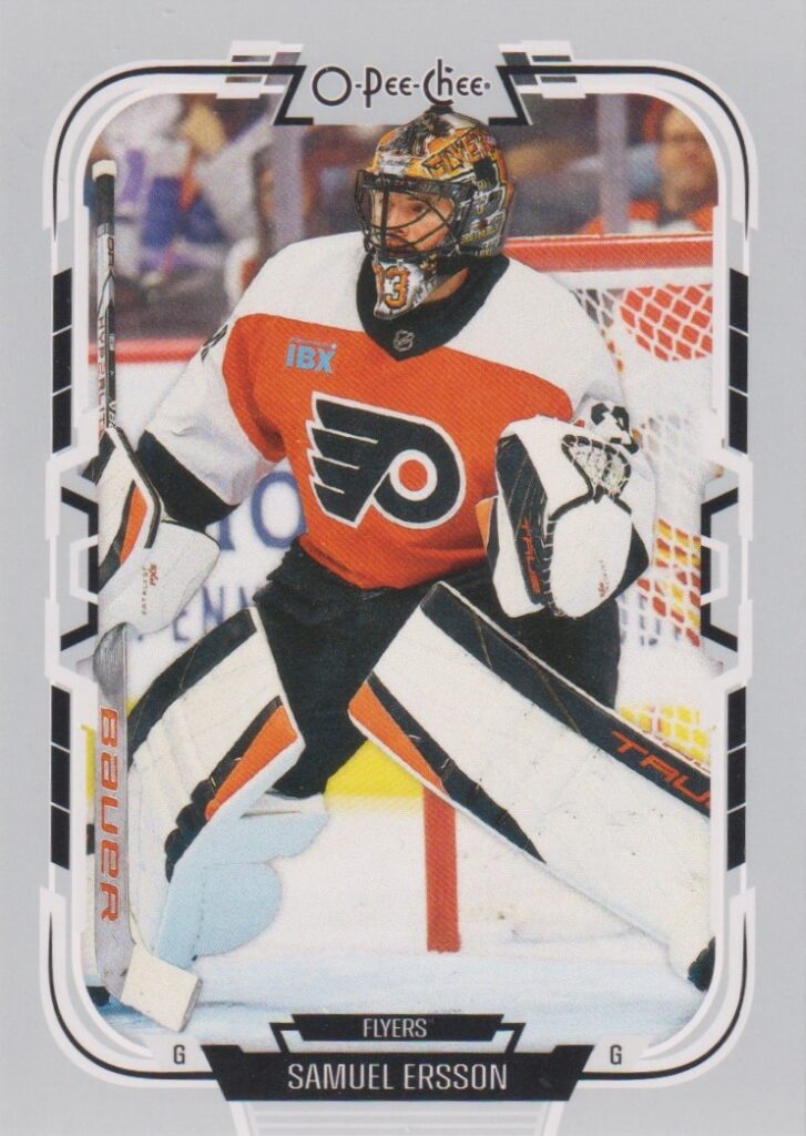 2025/26 O-Pee-Chee – Samuel Ersson Philadelphia Flyers 314
