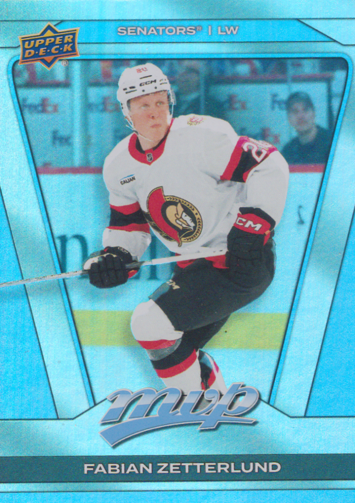 2025/26 MVP Silver Collection – Fabian Zetterlund Ottawa Senators 108