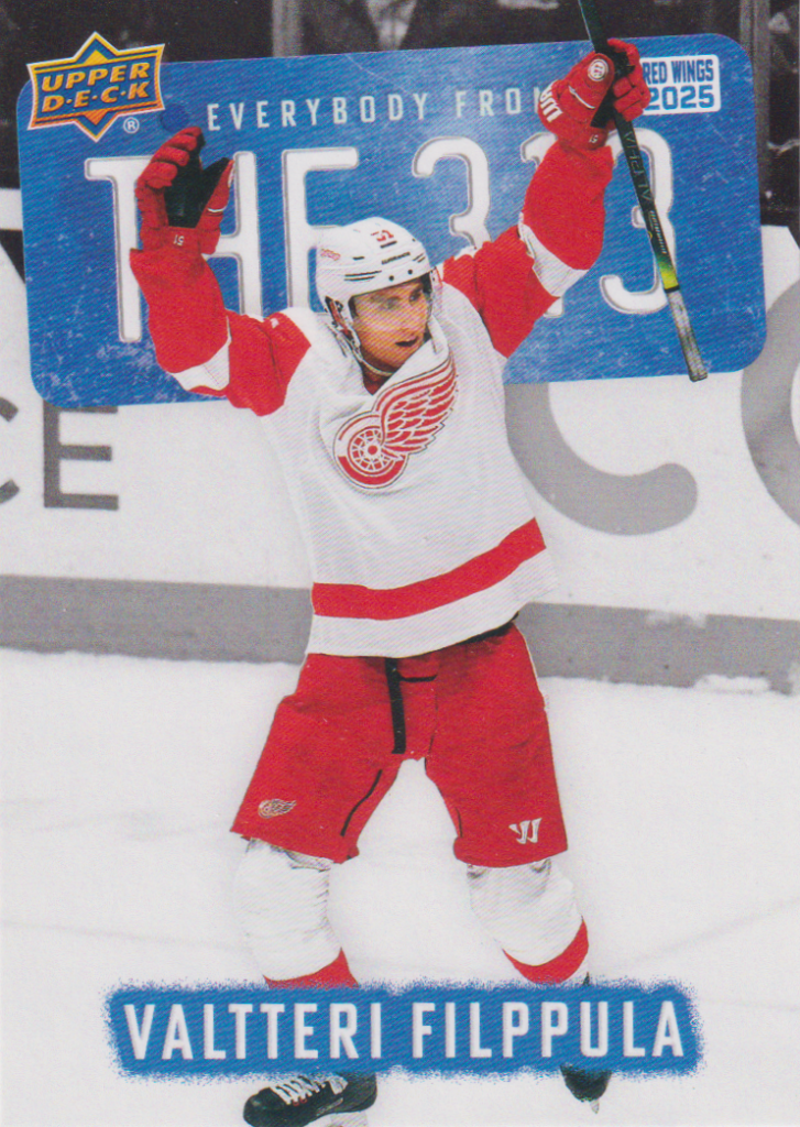 2025/26 Detroit Red Wings Centennial (hobby) – Valtteri Filppula Detroit Red Wings 313-3